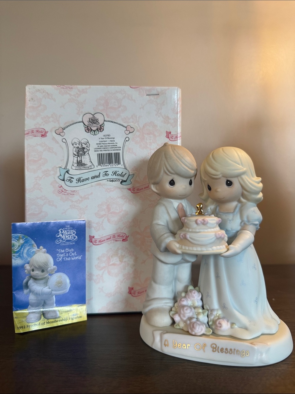 Precious Moments 'A Year of Blessings' Couple Figurine
